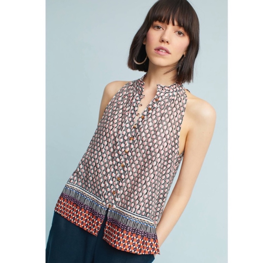 Prema Flora Anthropologie Tank